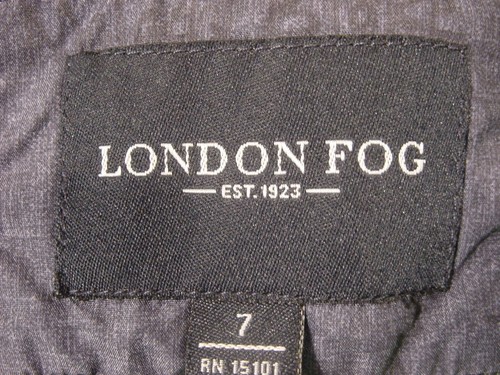 LONDON FOG JACKET WITH HOOD - KIDS SIZE 7 - Picture 5 of 6