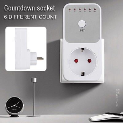 2PCS-230V-Intelligent-Zeitschalter-Timer-Steckdose-Zeitschaltuhr-Buchse-T