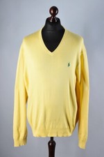 Polo by Ralph Lauren V Neck Classic Jumper Size XL