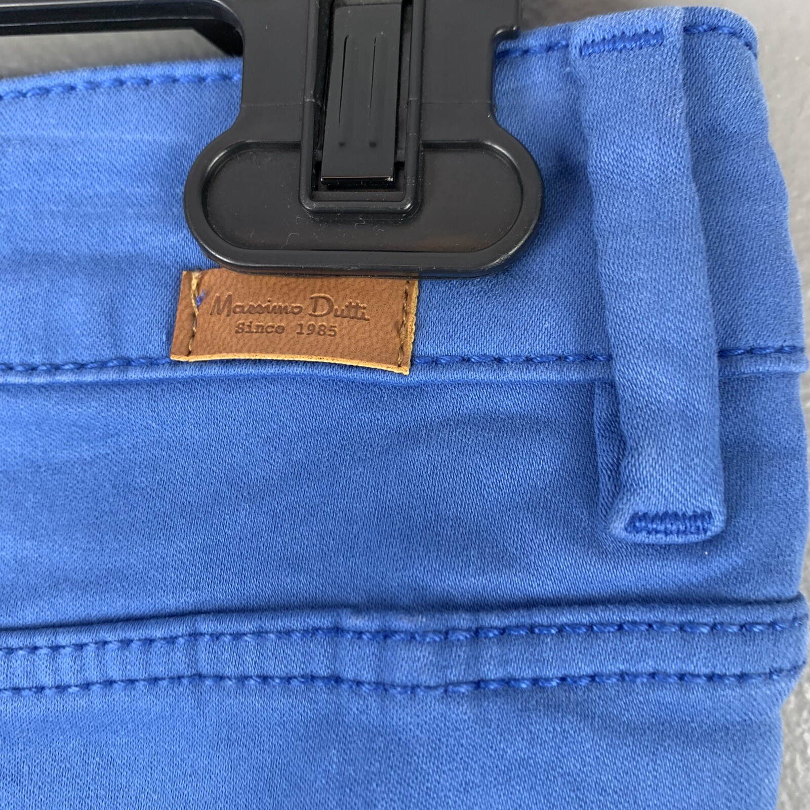 Massimo Dutti Womens Size 4 Skinny Fit High Rise Cropped Bootcut Pants NWT image 8