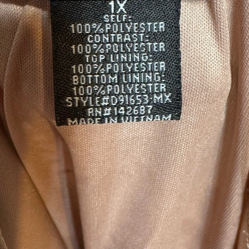 Y2K Babydoll Tulle Prom/Special Occasion Size 1X Fairy Ethereal Whimsical Dreamy - Image 3 of 4