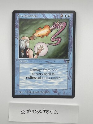 mtg revised card list Reverberation Legends MINT (Rare Reserved List MTG Magic Card) + BONUS CARD