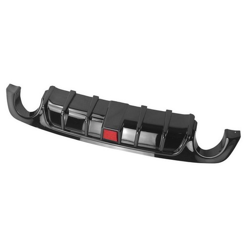 Car Rear Diffuser Lip For Infiniti Q50 Q50L 2018-23 Infiniti Tuning w/ LED Light - Picture 4 of 11