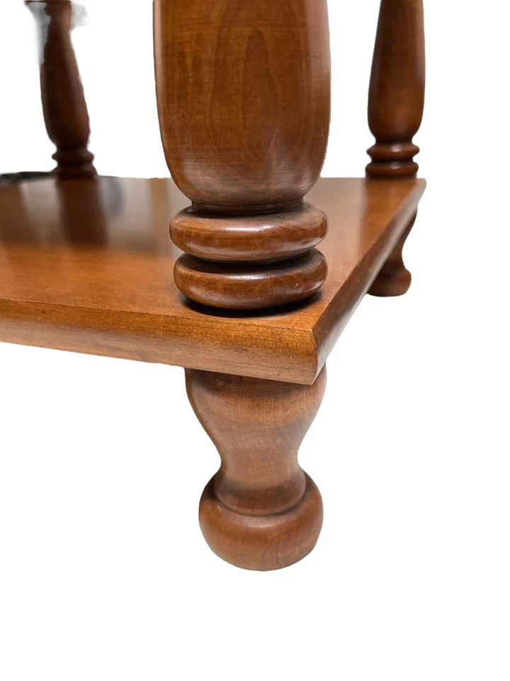 De Colección Tell City INDIANA Acabado Arce Andover Acento Lateral Mesa Patrón F8604 (B) Foto 4 de 4