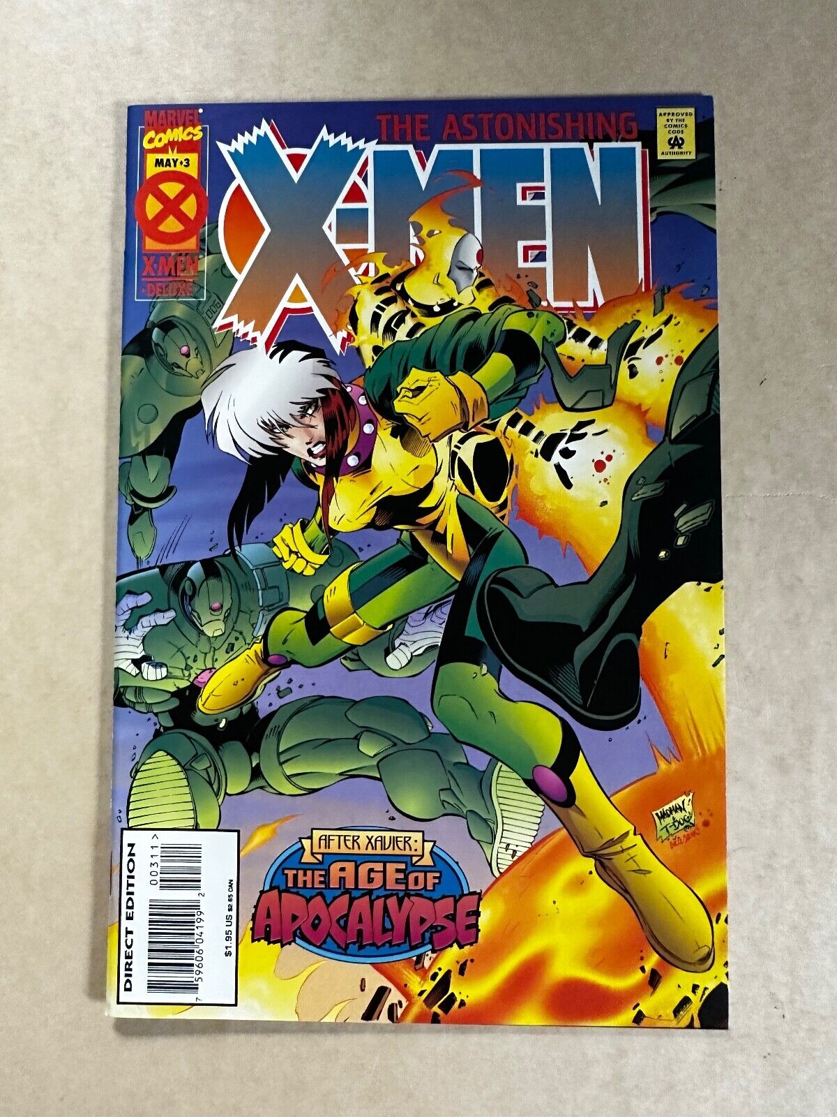 The Astonishing X-Men #3 - AFTER XAVIER: AGE OF APOCALYPSE Marvel May 1995