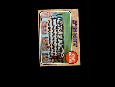 1968 Topps 252 California Angels Team POOR #D816061 | eBay