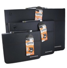Daler Rowney graduate art case portfolio A1 ring binders inside