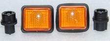 Peugeot 205 Orange Side Indicators Repeaters Pair Left Right Driver Passenger