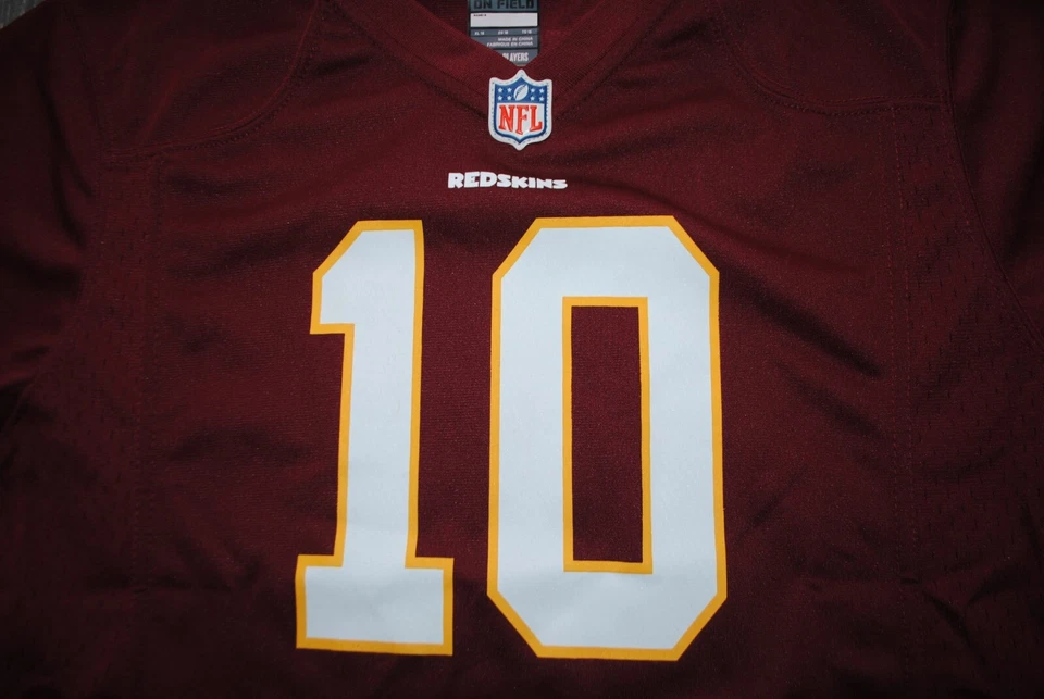 CAMISETA NIKE MUJER XL (16) WASHINGTON REDSKINS ROBERT GRIFFIN III #10 ORIGINAL Foto 3 de 4