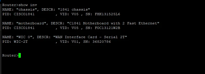 Cisco 1841 CISCO1841-T1 2-Port Integrated Services Router WIC-2T - Image 3 of 4