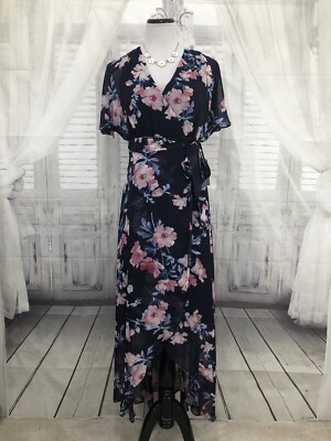 jessica howard floral chiffon dress Jessica Howard Tiered Floral Chiffon Dress at Von Maur