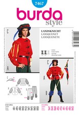 burda style Nr. 7467 Landknecht Gr. 44 - 52