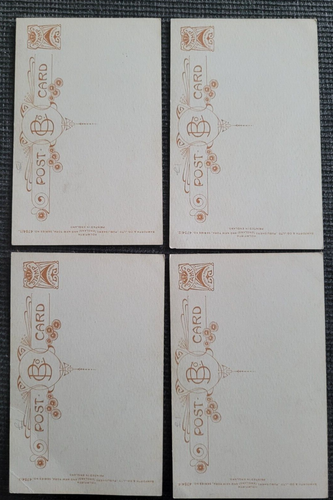 ERSTER WELTKRIEG WIRD VERGEBUNG BRINGEN BAMFORTH POSTKARTE JOT LOT X 4 POSTKARTEN - Bild 4 von 4