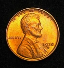 1930-D Lincoln Wheat Cent  Gem BU++++++Red