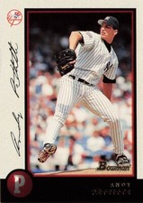 Andy Pettitte Bowman 1998 Baseball Card #3