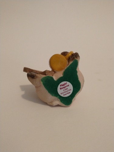 Figurina vintage Piggin' Hungover fatta a mano David Corbridge 1999 - Foto 6 di 6