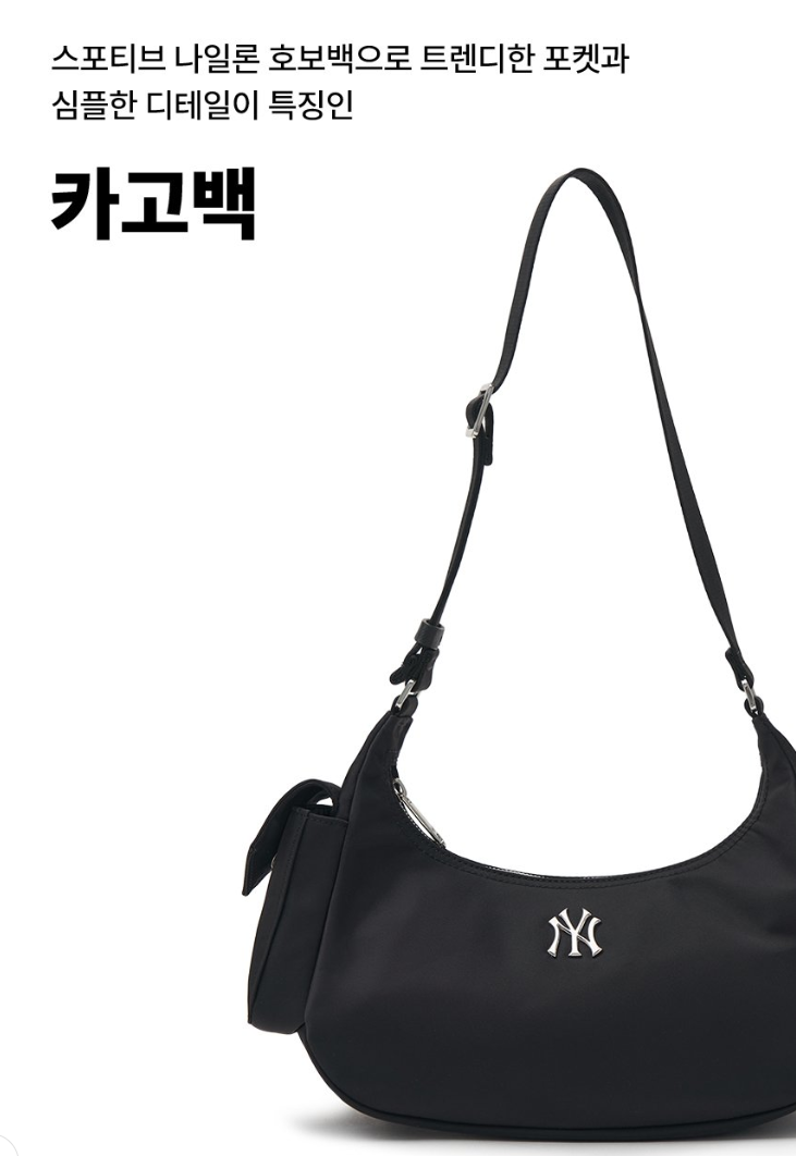 MLB公式正規品 バック Nylon Cargo Bag NY (Black) MLB Cargo
