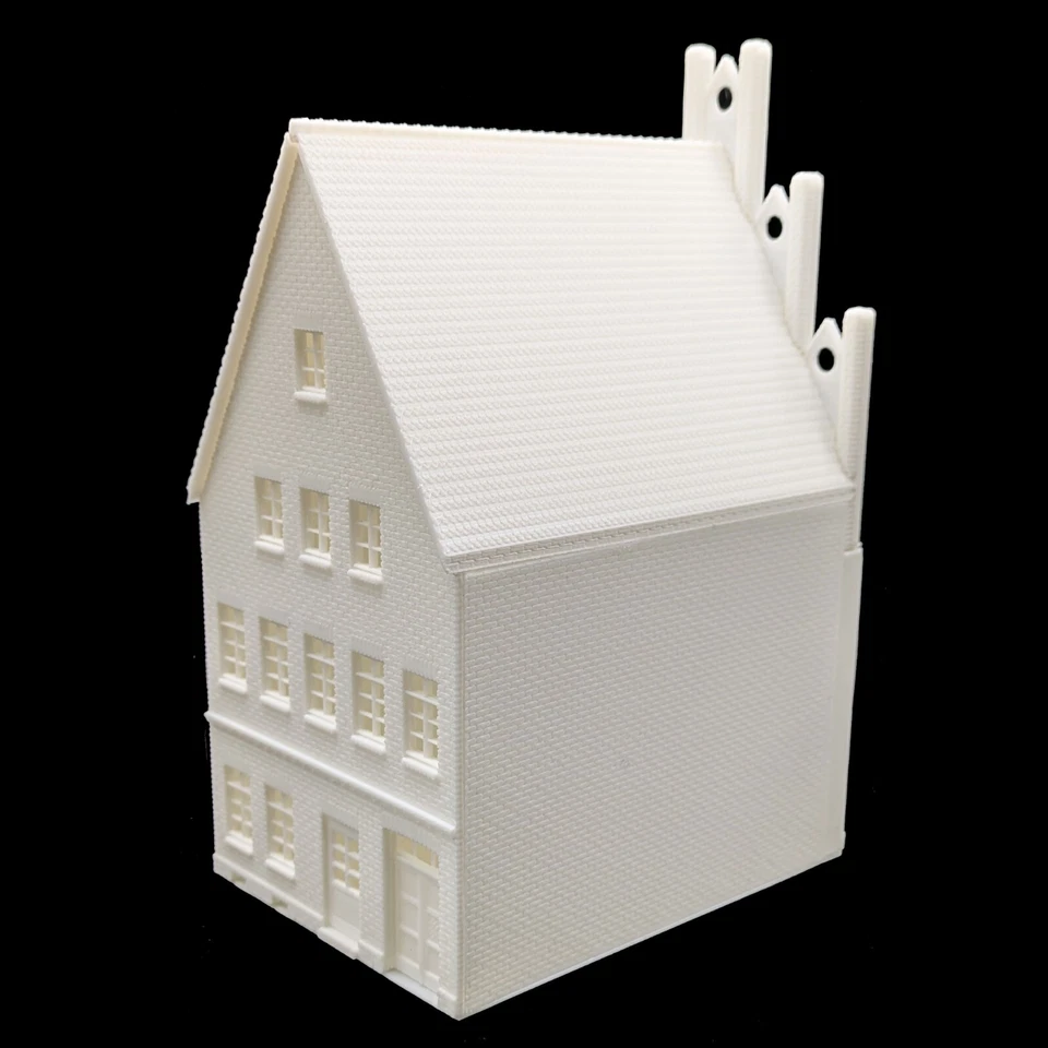 Modellbausatz H0 - 1:87 - Giebelhaus - Anklam - um 1925 - Bild 4 von 4