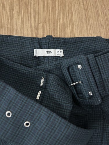 Karierte Hose Rarity *Mango* Gr. 42, grün - Bild 3 von 3