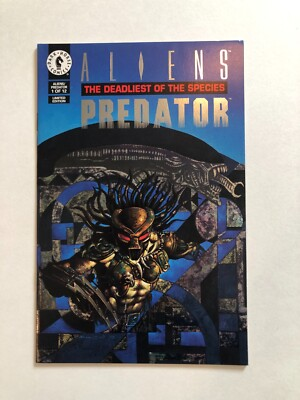 #ad Aliens Predator The Deadliest of the Species #1 Platinum Edition $12.00