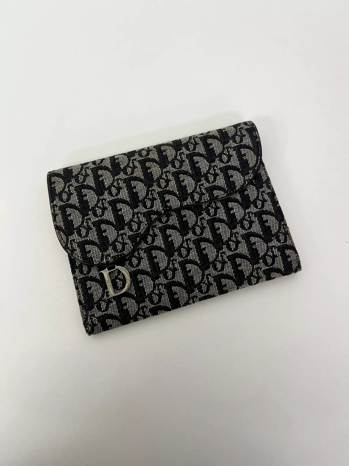 Christian Dior Monogramme Selle Oblique Trotteur Carnet Couverture Agenda Livre Couverture