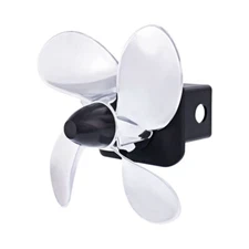 Spinning Boat Propeller Hitch Cover For 2” Trailer Receivers