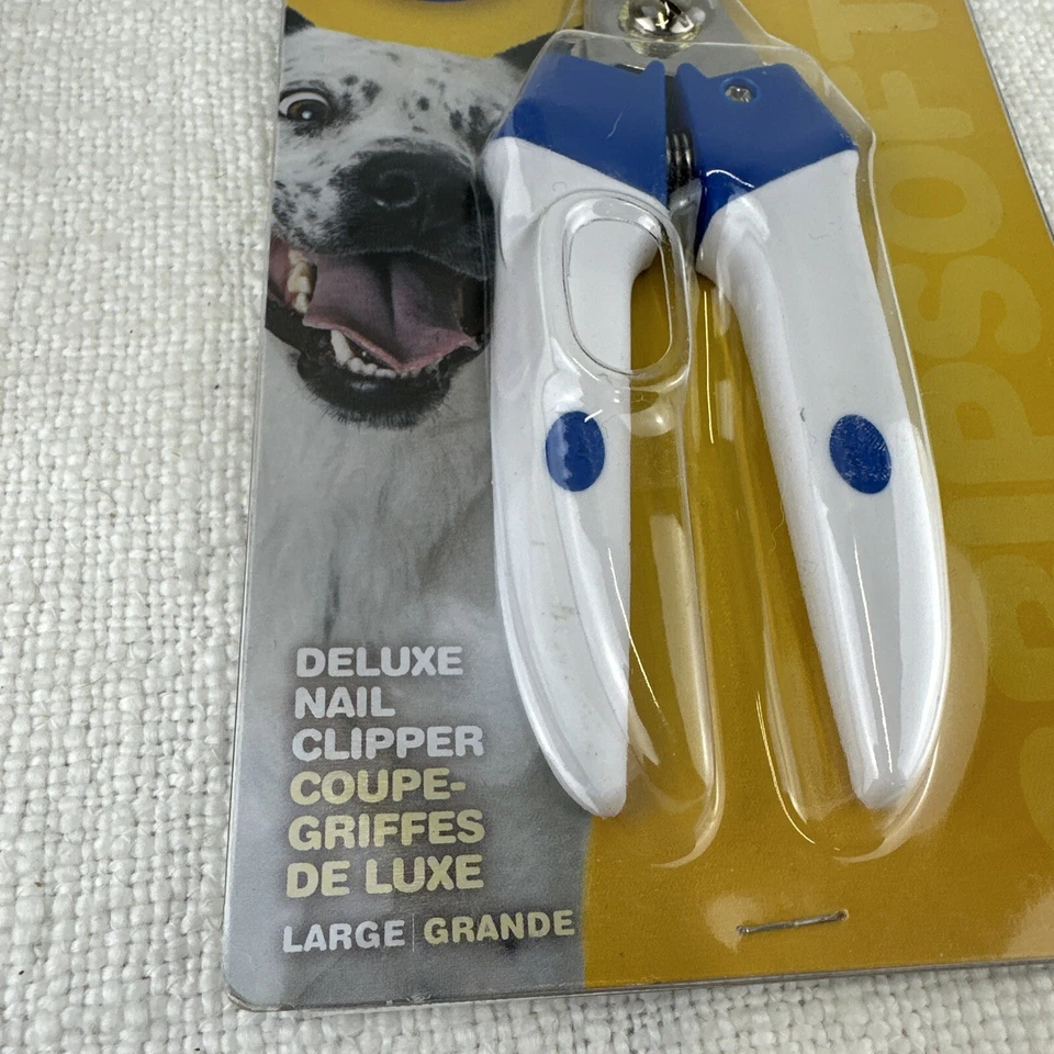 Cortaúñas JW Agarre Antideslizante Deluxe para Perros - GRANDES Recortadoras Blancas y Azules - Nuevas Foto 2 de 4