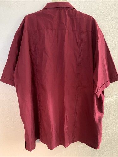 Camicia Guayabera da uomo Foxfire taglia 2XB nuova con etichette - Foto 4 di 5