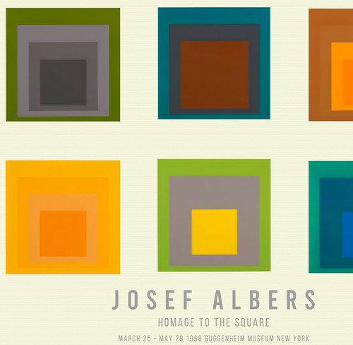 Josef Albers Homage to the Square (Hommage au carré) 1956 - Poster - Picture 2 of 10