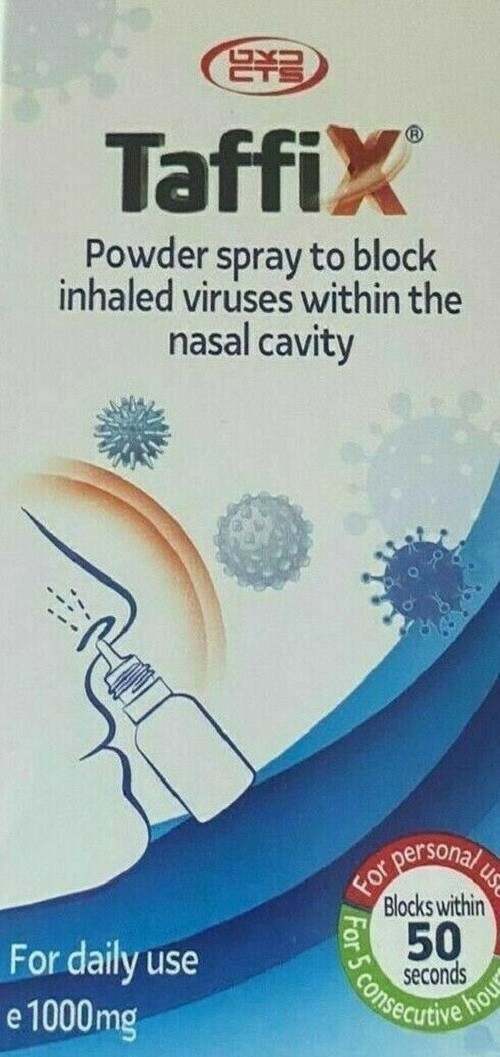 TaffiX Antiviral Nasal Powder Spray 1000mg for sale online eBay