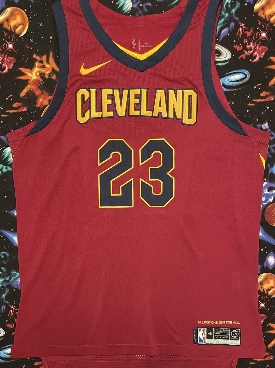 Authentic Nike NBA Cleveland Cavaliers LeBron James Basketball