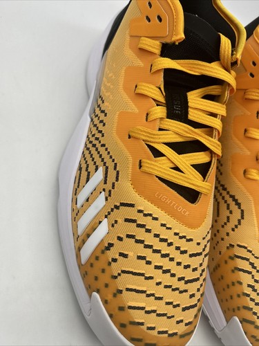 Adidas D.O.N. ISSUE #4 Donovan Mitchell Men Size 12.5 HQ6212 Orange Gold Black - Picture 13 of 18