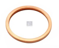 100 X Kupferdichtring Dt Spare Parts 9.01052 D:24Mm D:29Mm S:2Mm
