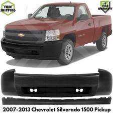 Front Bumper Face Bar Paintable Kit For 2007-2013 Chevrolet Silverado 1500 Front Bumper Face Bar Paintable Kit For 2007-2013 Chevrolet Silverado 1500