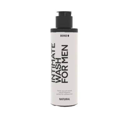 Bond Men's Intimwäsche Natürliche Körperhygienepflege für Männer - 130 ml.