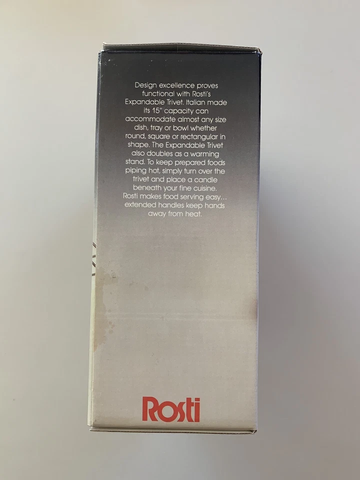 Holiday Dish Rosti Expandable Trivet NIB Sealed SameDayHanding &Fast USPS - Image 4 of 4