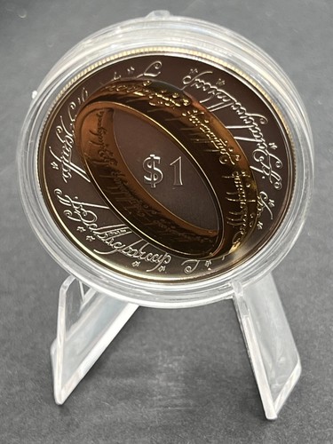 Lord of the rings New Zealand 2003 $1 coin .925 Silver - Picture 8 of 9