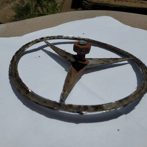 1959 Mercedes-Benz 220 S 4dr Rear Trunk Badge/Emblem. Used Ad# 2304 - Picture 11 of 16