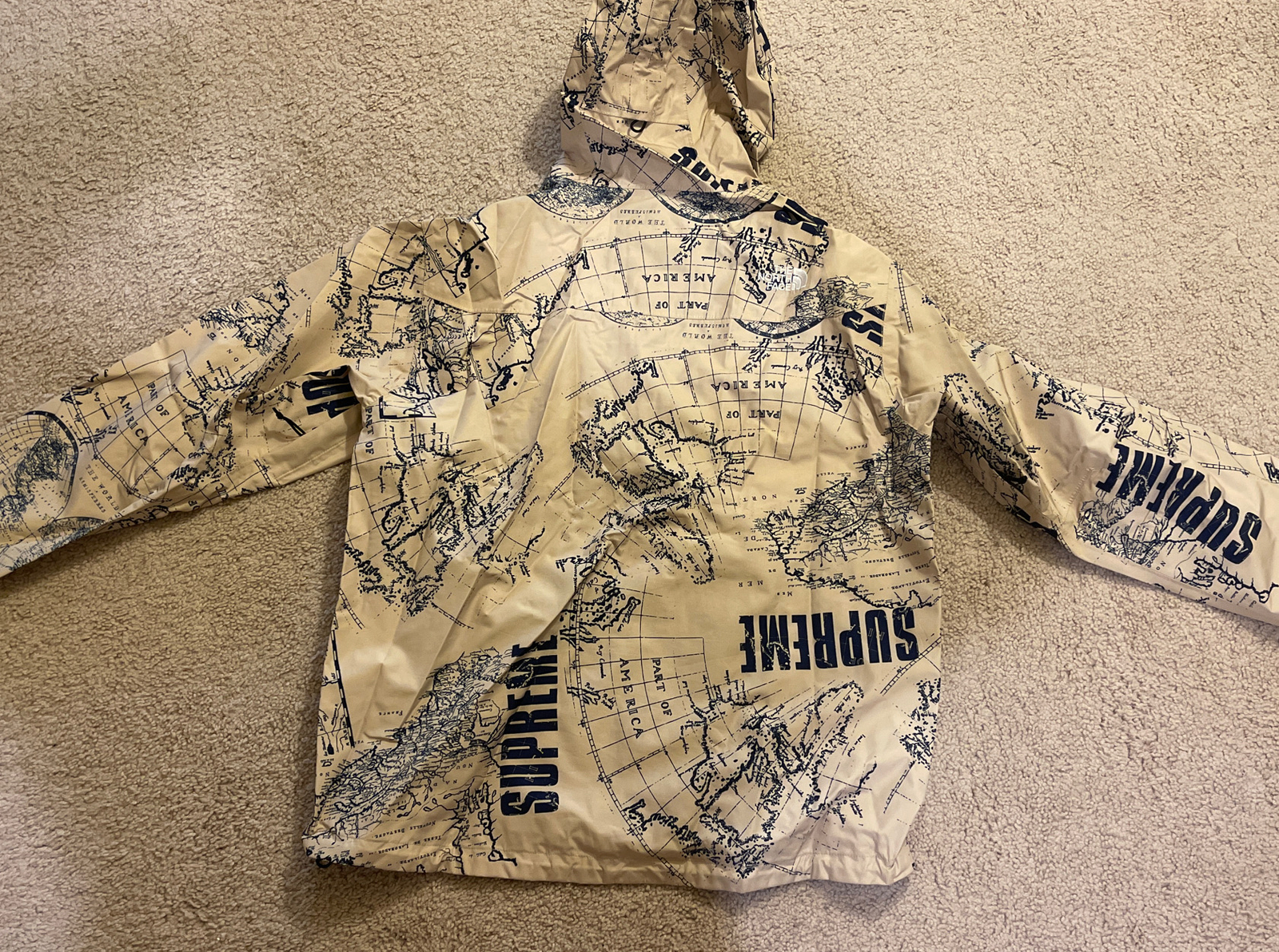 Supreme X North Face Venture Jacket Men’s Size Large Authentic Rare SS12 image 2