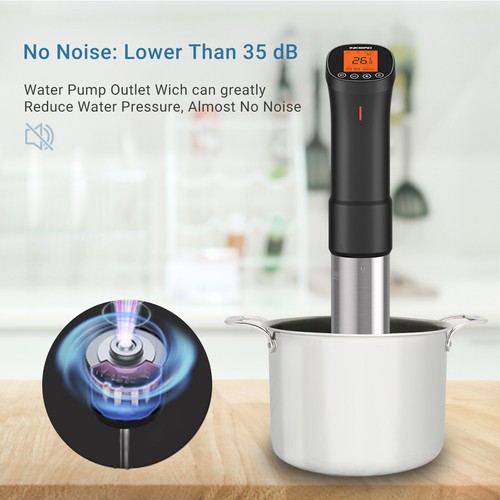 1000W WiFi Sous Vide Kocher INKBIRD Präzisions-Tauchzirkulator App-Steuerung - Bild 9 von 24