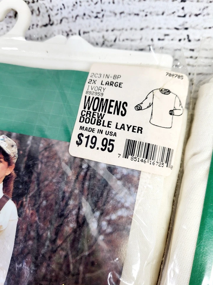 Vintage New Redhead Women's 2 Layer Performance Underwear Pants & Shirt Size 2XL - Image 3 of 4