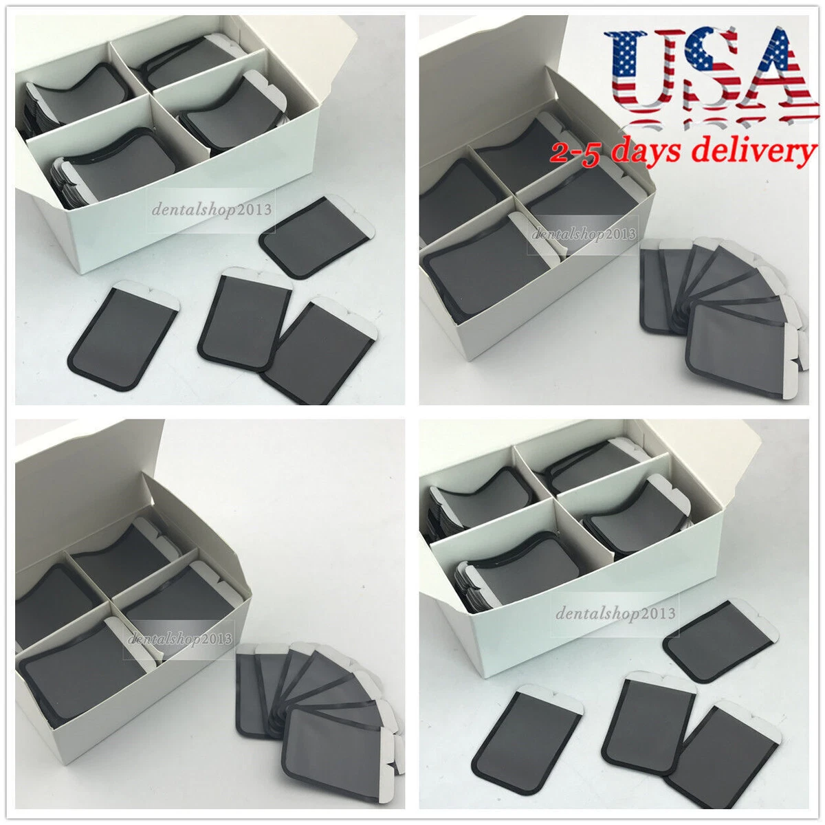 3,000 Count #2 Adult Phosphor Plate Barrier Envelopes - For Gendex & Scan-X Dental X-Ray Systems