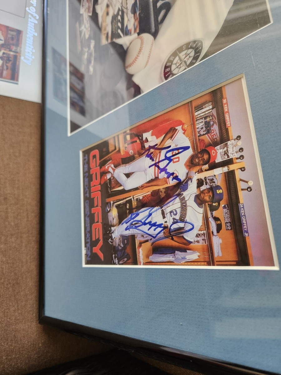 Ken GriffeyJr. & Ken GriffeySr. Signed The Next Generation 4