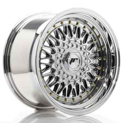 4x Japan Racing JR9 16x9 ET20 4x100/108 Chrom 16 Zoll Alufelgen rims RS mit TÜV