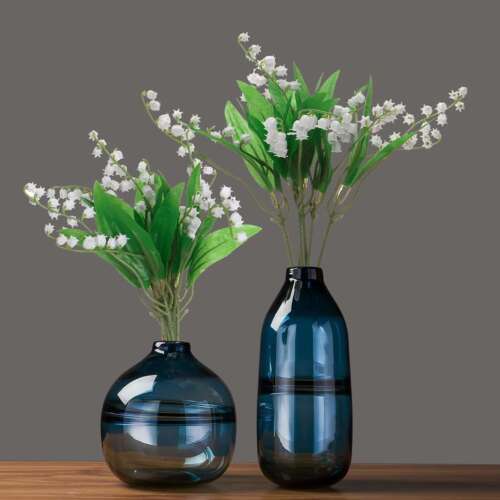 12Pcs/Bundle White Lily of the Valley Fake Plants Artificial Flower Home Decor - Picture 6 of 12