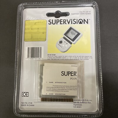 Jeu Popo Team Sur Watara Supervision - Neuf Sous Blister - Console Portable Vintage