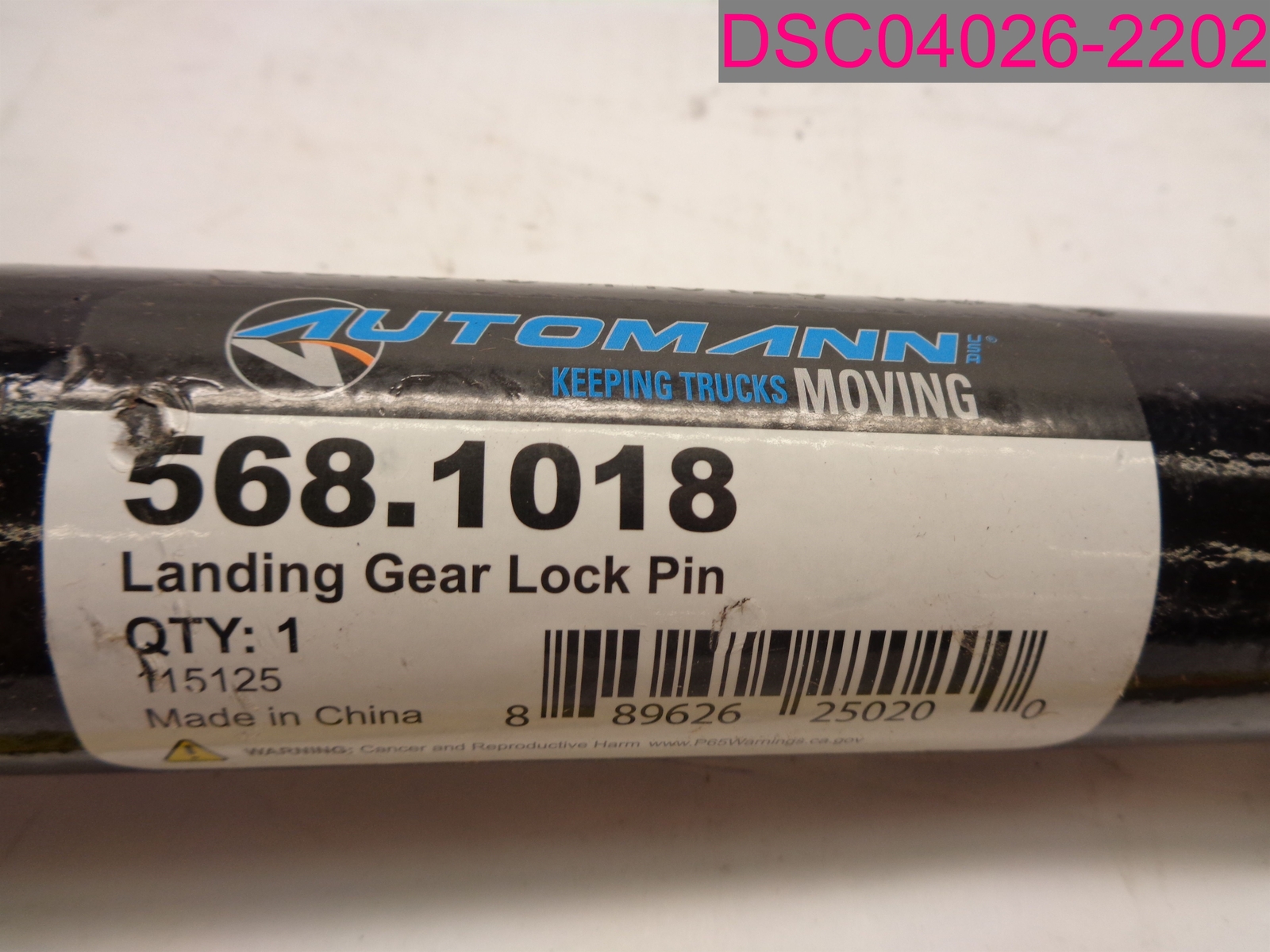 QTY=2; Automann 568.1018 Landing Gear Lock Pin eBay