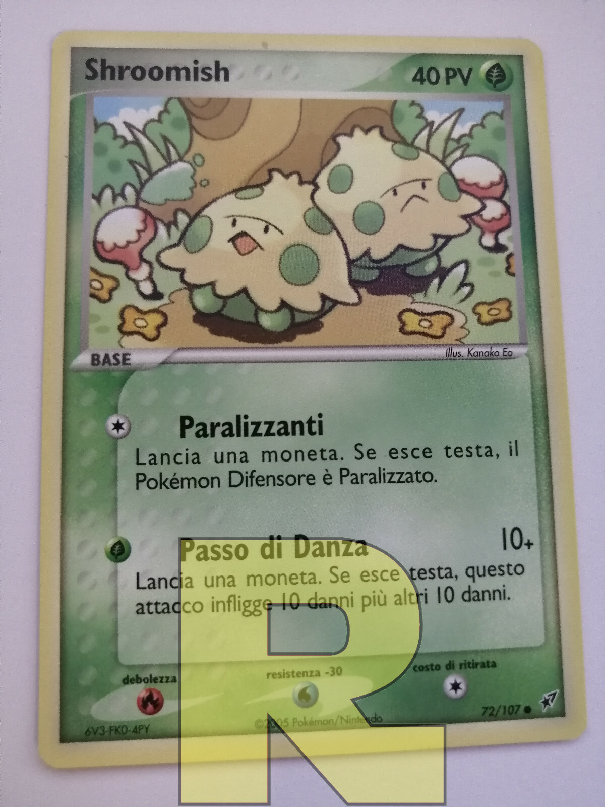 Shroomish ® EX Deoxys 72/107 ® Comune ® Pokemon ® Italiano ® EX