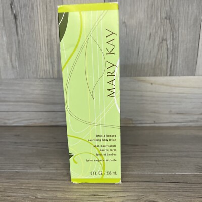 Mary Kay Lotus & Bamboo Nourishing Body Lotion 8 Oz. #011410 NEW NIB 