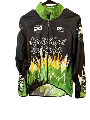 Herballife Nutrition Cycle Coach Jacket Coat Mens Size M Formula 1 Cr7 Drive